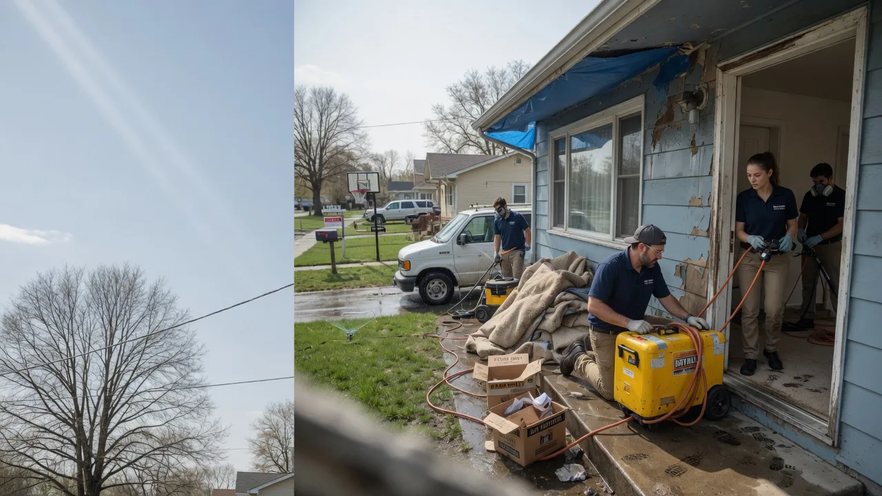 Basement Flood Cleanup in Perley, MN near me